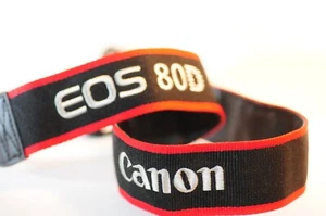 EIN Canon EOS 80D Digital SLR Schulter Kameragurt NEUWERTIG - Bild 1 von 5