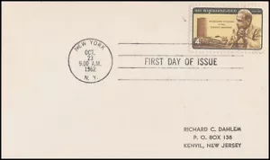 USA3 #1203 ADDR FIRST DAY CARD FDC Dag Hammarskjold - Picture 1 of 1