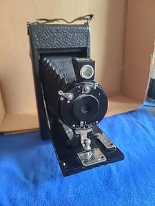 Houghtons Folding Pocket Ensign 2 1/4 B Roll Film Camera BRITISH PATENT London - Picture 1 of 13