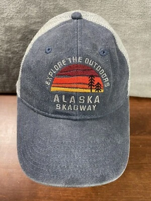 Alaska Skagway Women’s Mesh Trucker Hat Strapback Low Profile Explore Outdoors - Image 1 of 4