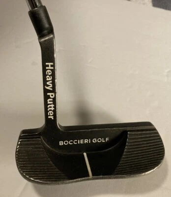 Boccieri Golf J2 Heavy Putter Mid-Weight Black 35" Needs Grip (1 lb 13.6oz) RH - Image 1 of 4
