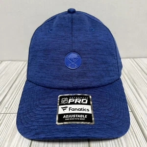 Buffalo Sabres Hat Cap Snap Back Blue Fanatics Authentic Pro NHL Hockey - Picture 1 of 7