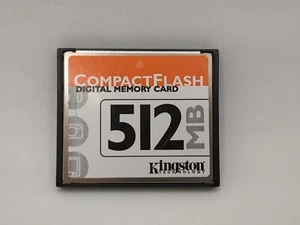 Kingston 512MB CompactFlash Digital Memory Card CF/512 - Picture 1 of 3
