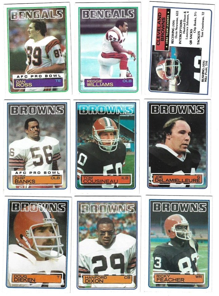 1983 Topps Football - complete your set 251-396 - Image 1 of 1