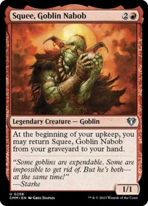 SQUEE, GOBLIN NABOB mtg NM-M Commander Masters Unc - Picture 1 of 1