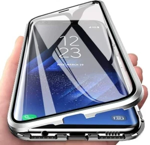 Coque Magnétique Verre Trempé Avant +Arrière pour Samsung A52/51/A12/A10/S20/S21 - Photo 1/11