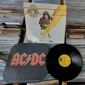 AC/DC High Voltage 1976 Atco Yellow Label LP "Pocky" Etching Clean EX Vinyl - Picture 1 of 3