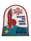 1996 Section C-1 Conclave Order of The Arrow Making The Boy Scout BSA Patch