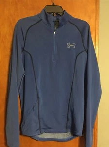 Under Armour Run All Season Gear Herren 1/2 Zip Pullover Running Blau Größe M - Bild 1 von 7