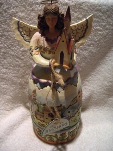 Jim Shore Heartwood Creek Blesed Are The Faithful - Picture 1 of 1