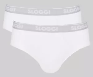 Sloggi confezione 2 Slip Uomo Men Go ABC Midi Mutande cotone elasticizzato COLOR - Foto 1 di 8