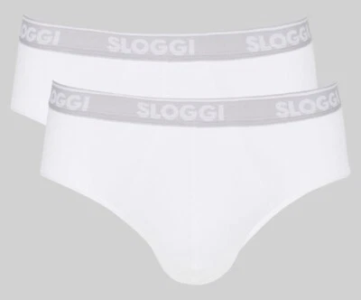 Sloggi confezione 2 Slip Uomo Men Go ABC Midi Mutande cotone elasticizzato COLOR - Immagine 1 di 4