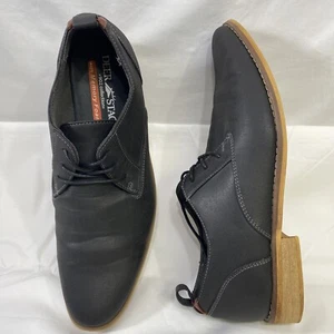 Deer Stags Shoes Oxford Men’s Size 10 Black Hays #6195175 Comfort Formal Wear - Picture 1 of 8