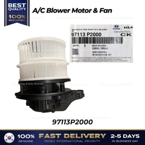 ⭐Genuine⭐ A/C Blower Motor & Fan 97113P2000 for Hyundai Santa Fe - Picture 1 of 5