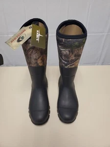 HABIT ORIGINAL ALL WEATHER MOSSY OAK WATERPROOF BOOTS MENS SZ 7 NIB! - Picture 1 of 19