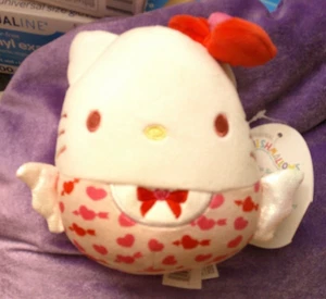 NWT Squishmallows Valentine’s Day Hello Kitty Cupid 5 Inch Soft Plush - Picture 1 of 2