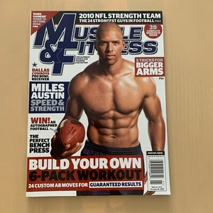 Muscle & Fitness 2010 NFL Issue Great Condition Six Pack Workout Magazine - Picture 1 of 3