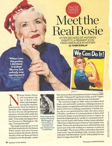 Original 2016 People Magazine Foto & Artikel mit Naomi Parker-Fraley - Bild 1 von 1