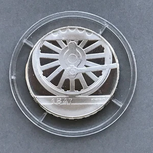 SWITZERLAND Silver   20 FR  1997  Locomotive   Railways  Proof - Picture 1 of 2