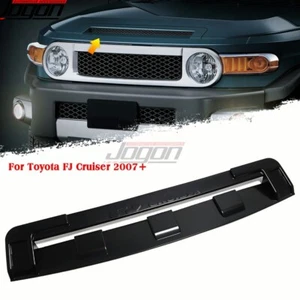 For Toyota FJ Cruiser 2007-2023 Black Front Engine Bonnet Hood Vent Covers Scoop - Picture 1 of 10
