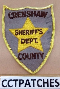 CHENSHAW COUNTY, ALABAMA SHERIFF POLICE SHOULDER PATCH AL - Picture 1 of 1
