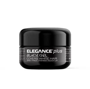 1x Elegance Plus gel nero 100 ml - copertura capelli bianchi originale جل اليجانس اسود - Foto 1 di 1