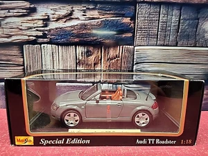 Maisto Special Edition 1:18 Audi TT Roadster Convertible NIB Banded - Picture 1 of 12