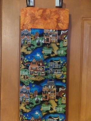 Security Door Curtain For School/Office, HALLOWEEN Haunted House, Witches, 10x40 - Image 1 of 4