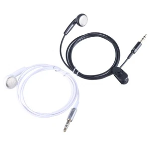 3.5mm in Ear Single-Side Earphones Mono Earbud Corded Headsets Headphone Single - Zdjęcie 1 z 14