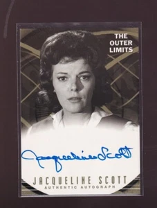 Outer Limits 2002 Premiere autograph card A12 Jacqueline Scott - Picture 1 of 2