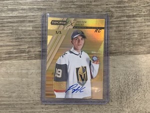 2020-21 Synergy FX Rookies Gold Peyton Krebs Auto 1/1 RC