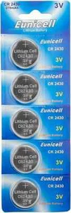 10 X NACCON CR2430 3V BATTERY LITHIUM BATTERIES CAMERA SHIPPED SYDNEY - Picture 1 of 2