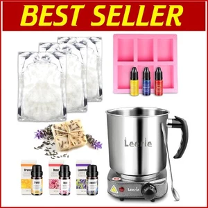 Kid-Friendly Soap Making Set with 1.6 Lb Glycerin Base & Easy Instructions! - Picture 1 of 9