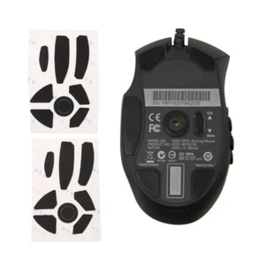 2 Sets 0.6mm Thickness Replacement Mouse Feet Skates for Razer Naga Epic Hex Hot - Photo 1/5