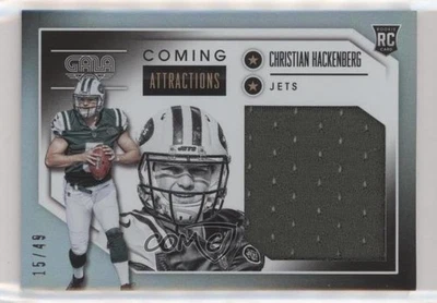2016 Gala Coming Attractions Memorabilia /49 Christian Hackenberg Rookie RC - Image 1 of 2