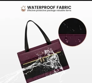 LOVEVOOK Laptop Tote Bags 15.6-17.3 inches for Woman - Picture 1 of 6