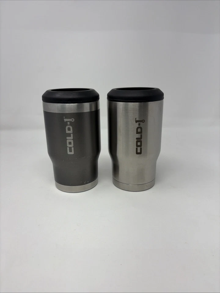 2 Reduce Cold-1 Bottle/Can Cooler 14oz Koozie Vacuum Insulated - Image 1 of 4