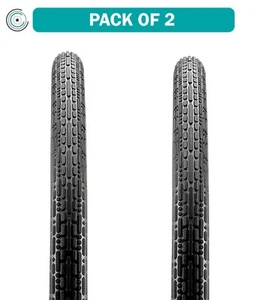 Pack of 2 CST C1779 Tire 26 x 2.15 Clincher Wire Black 22tpi Reflective - Picture 1 of 1