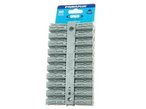 Rawlplug - Tampons UNO® Grijs 10 x 36mm (Carton de 80) - Afbeelding 1 van 1