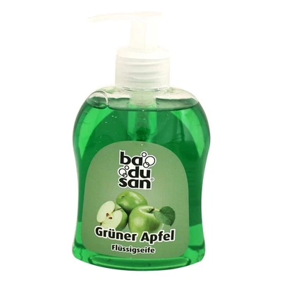 Badusan Seife Flüssigseife Grüner Apfel 300 ml Handseife flüssige Seife - Bild 1 von 2