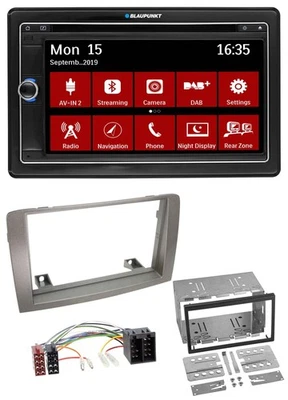 Blaupunkt Bluetooth DAB 2DIN USB DVD MP3 Autoradio für Lancia Musa (2004-2012) - Bild 1 von 4