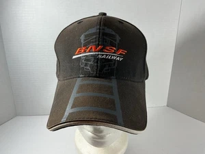 "BNSF Railway" Rare Brown Fully Adjustable Baseball Cap / Hat by  CorpLogoWare - Picture 1 of 7