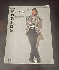 1991 Angel Jon Secada Sheet Music Piano R&B Collectible Good Condition - Picture 1 of 7