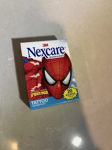 2011 3M Nexcare SPIDER SENSE SPIDERMAN TATTOO 20 BANDAGES - Picture 1 of 7