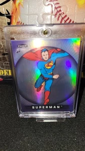 #1 Fleer Brilliants Superman Purple Parallel Card - Picture 1 of 2