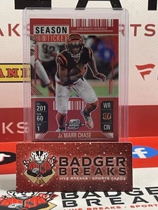 2024 Panini Contenders Optic #11 Ja'Marr Chase Red #/199 Bengals BT - Imagen 1 de 2