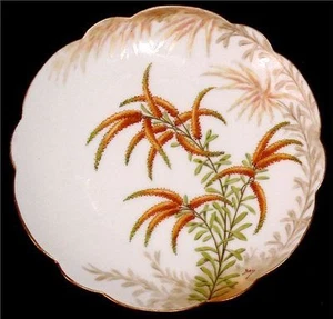 Limoges France LDB & Co Flambeau Plate Signed Bay VTG - Picture 1 of 5