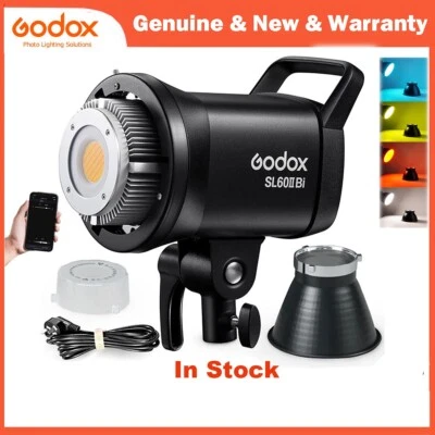 Godox SL60IIBi 75W COB LED Video Light 2.4G Wireless Bluetooth Continuous Light - Image 1 of 4
