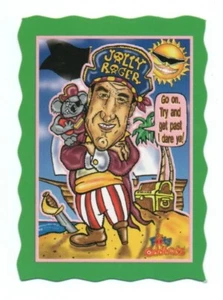 1996 Footy Oddbodz Red Glow - Brisbane - ROGER MERRETT - Imagen 1 de 2