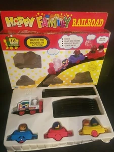 Vintage NEW IN BOX 1994 Ciba Battery Powered 16 Piece Toy Train Set - Picture 1 of 12